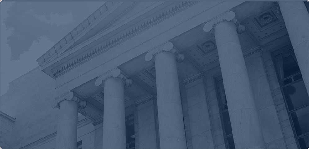 the front of a capitol building